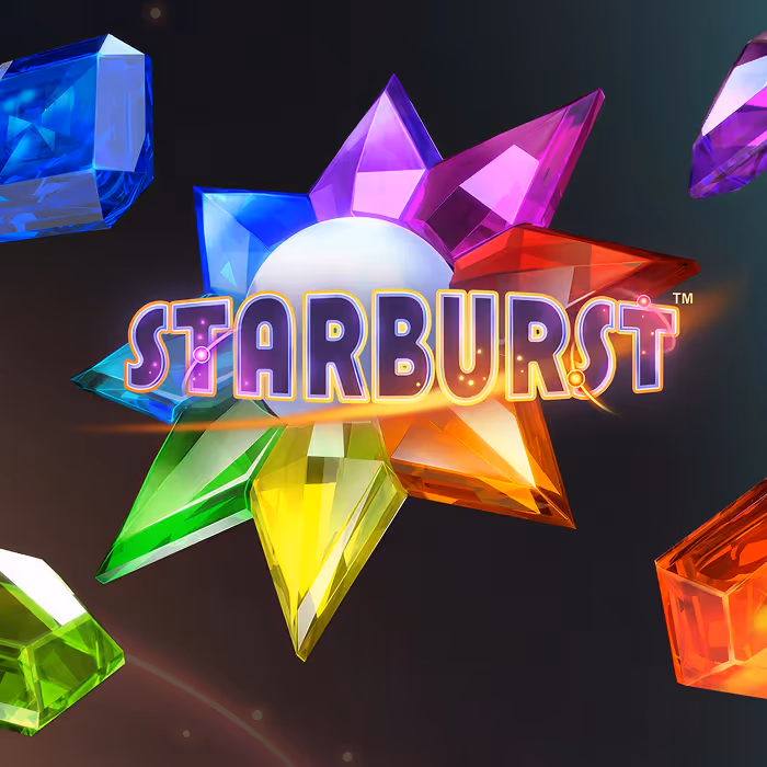 Starburst - Klassinen NetEnt-kolikkopeli laajenevilla wildeillä ja molempiin suuntiin voitoilla